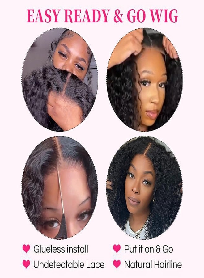 سوبر نوفا باروكة شعر طبيعي من سوبرنوفا، بدون غراء، مقاس 13x6، بموجات عميقة، مقدمة دانتيل، شعر بشري طبيعي، منتوفة ومقطوعة مسبقًا، سهلة الارتداء، شعر مجعد عميق، مناسبة للنساء ذوات البشرة السمراء، دانتيل شفاف، كثافة 150، طول 16 بوصة - Image 5