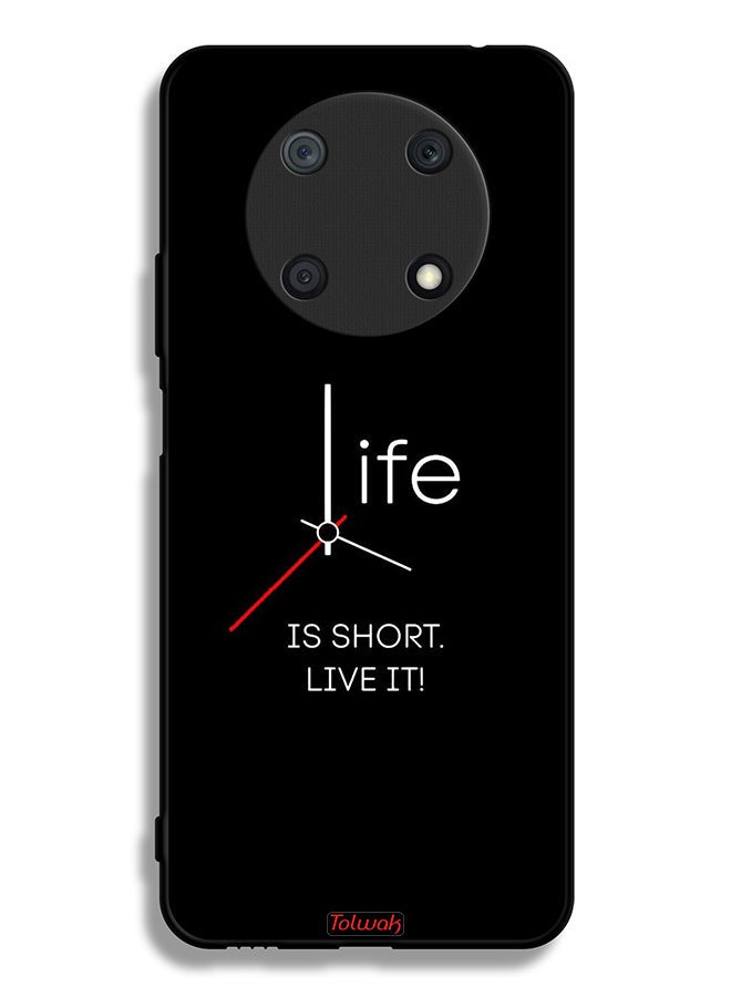 Tolwak Huawei nova Y90 Protective Case Cover Life Is Short Live It  - Image 2