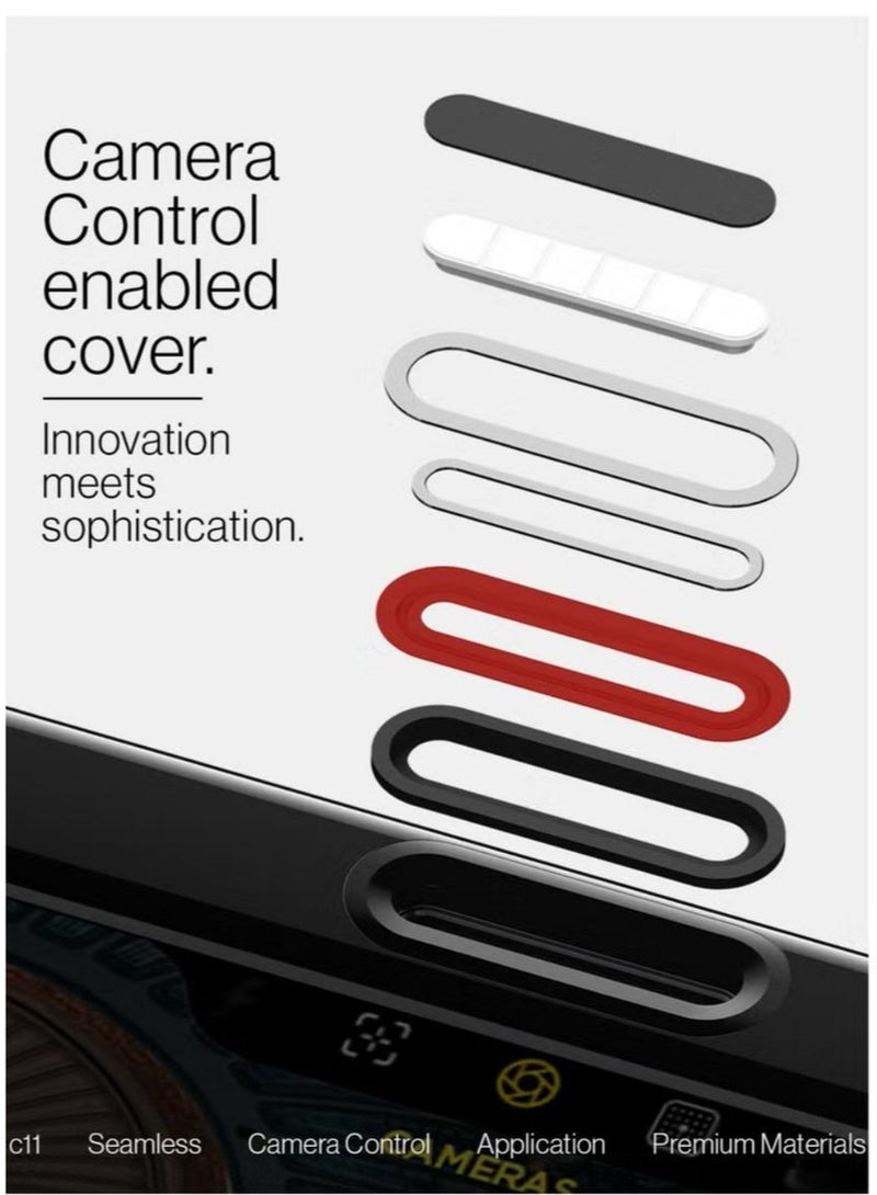 Spigen Ultra Hybrid T MagFit for iPhone 16 PRO Case Cover [Camera Control Button Cover] with MagSafe [3D Spatial Effect with Hexa-Layer Print] - C11 Chronos - Image 5