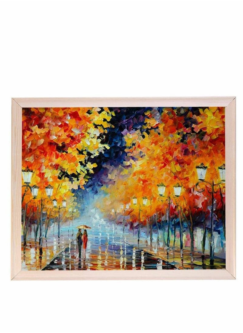 Generic - Wooden Frame Canvas Stretcher Bars for DIY Canvas Oil Painting Diamond Painting Craft Wall Art Canvas Prints Paintings Pictures Frames Kit 40 x 50 cm - Image 1