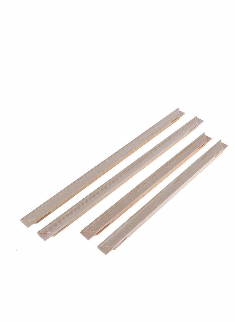 Generic - Wooden Frame Canvas Stretcher Bars for DIY Canvas Oil Painting Diamond Painting Craft Wall Art Canvas Prints Paintings Pictures Frames Kit 40 x 50 cm - Image 1