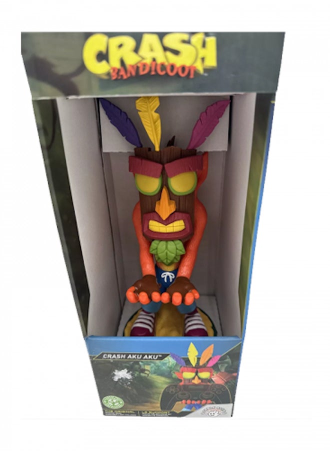 Cable Guys Cable Guys Crash Bandicoot Crash Aku Aku Controller Holder  - Image 5