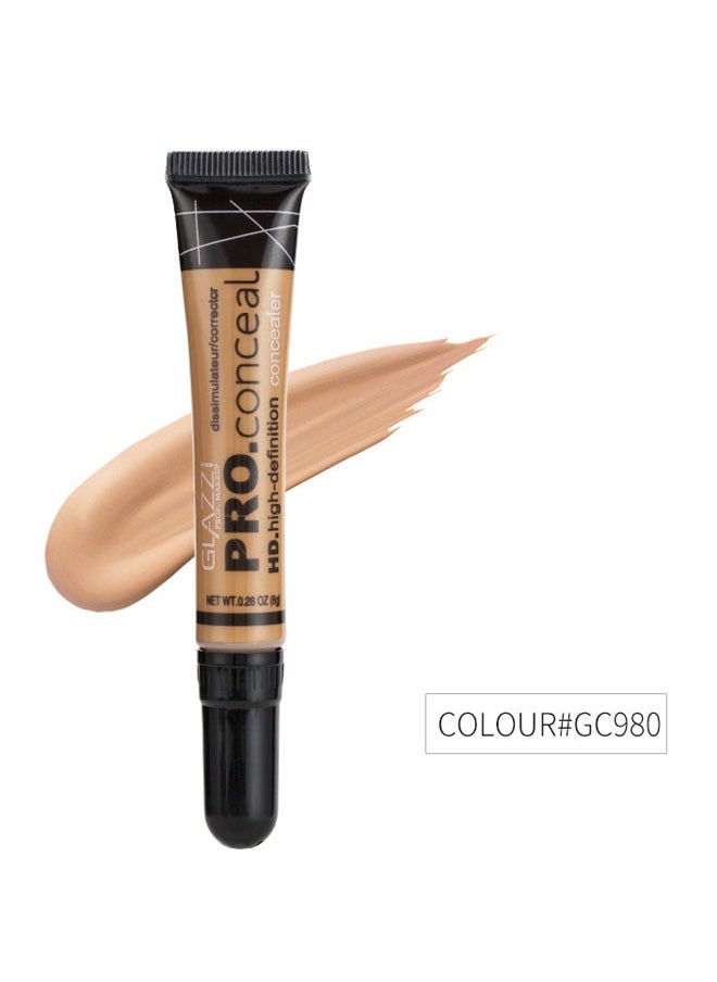 GLAZZI - Pro Conceal HD Concealer, Long-Wearing Formula Neutralizes Dark Spots, Blue Hues, Scars, and Dark Circles, Can Be Used Before Makeup, Perfectly Blends Into Liquid Foundation - Image 1