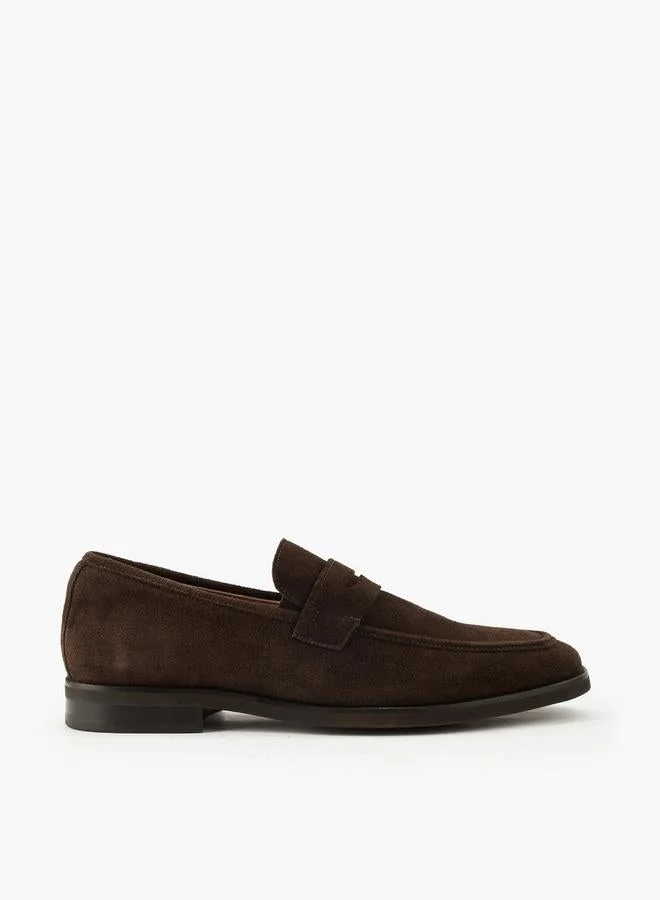 دوتشيني Men Leather Penny Loafers