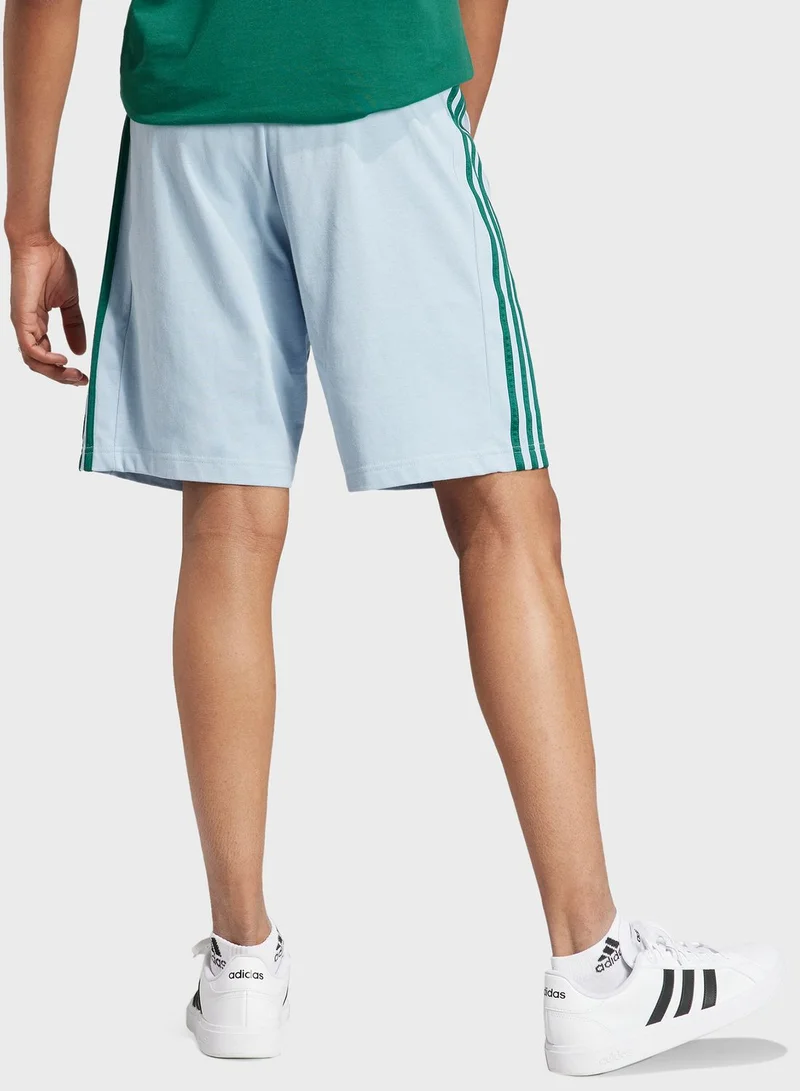 Adidas Essentials Single Jersey 3-Stripes Shorts