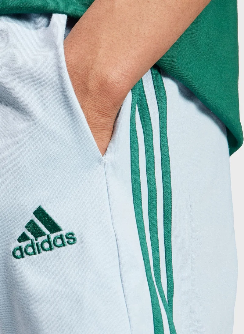 Adidas Essentials Single Jersey 3-Stripes Shorts