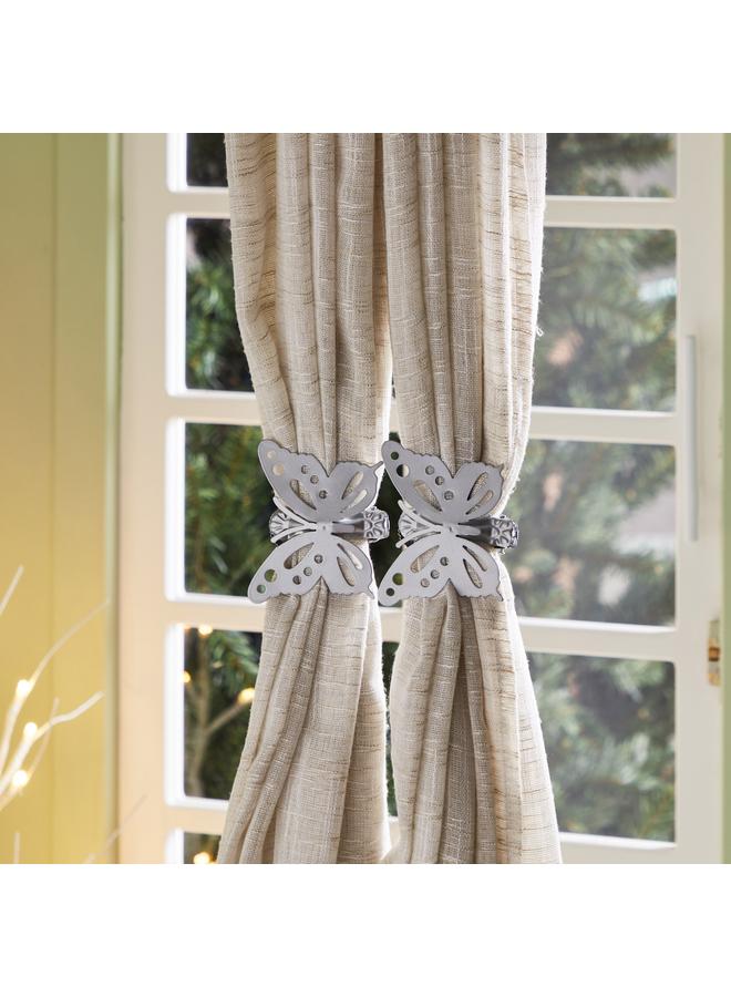 BUTTERFLY Clip Tie Back Set Of 2 - Image 1