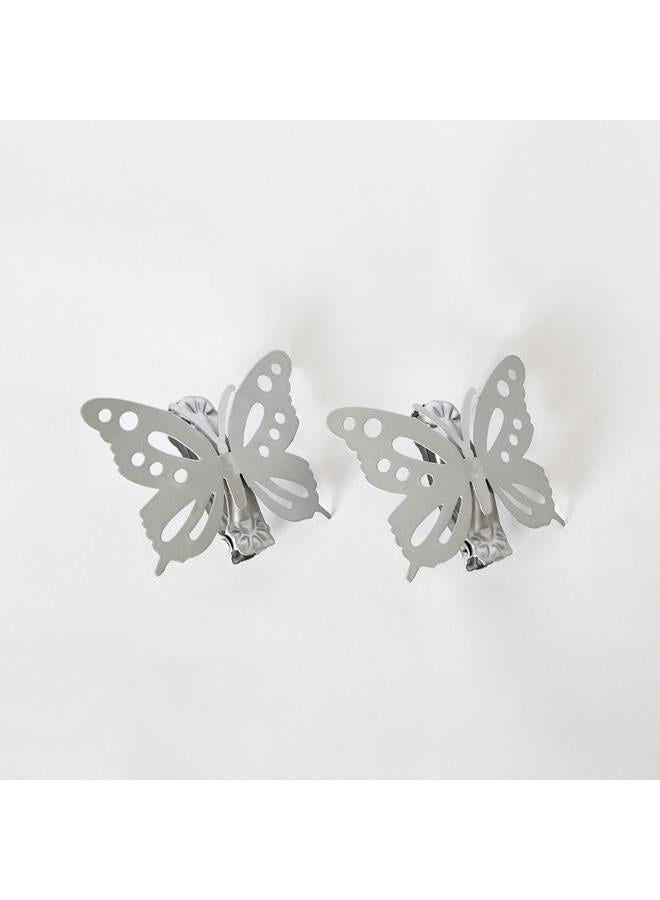 BUTTERFLY Clip Tie Back Set Of 2 - Image 5