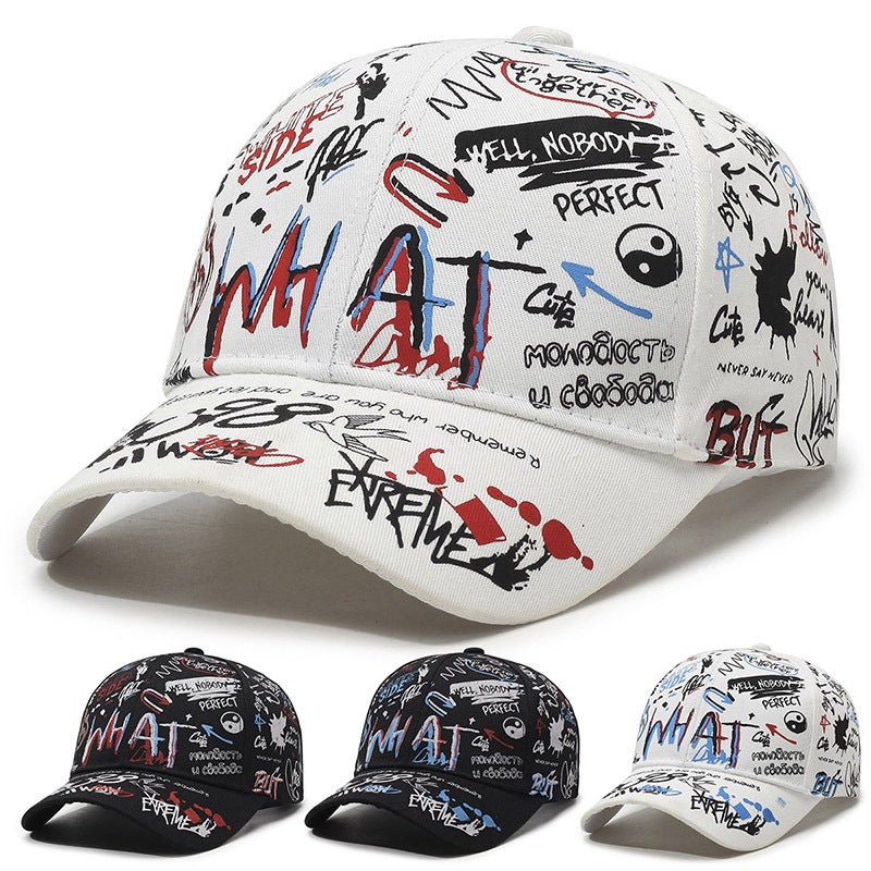 Graffiti Letter Baseball Cap - Image 1
