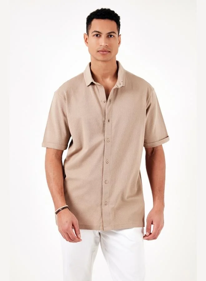 Buratti  Buratti Cotton Regular Fit Short Sleeve Shirt Men's SHIRT 5902724 for Men | Best Price UAE