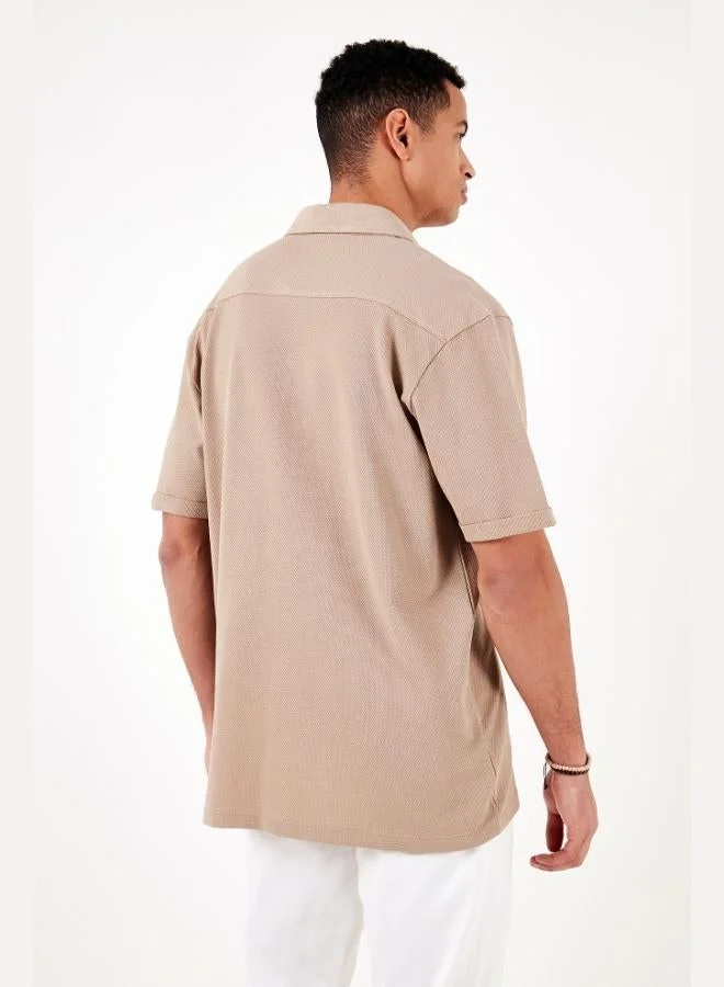 Buratti  Buratti Cotton Regular Fit Short Sleeve Shirt Men's SHIRT 5902724 for Men | Best Price UAE