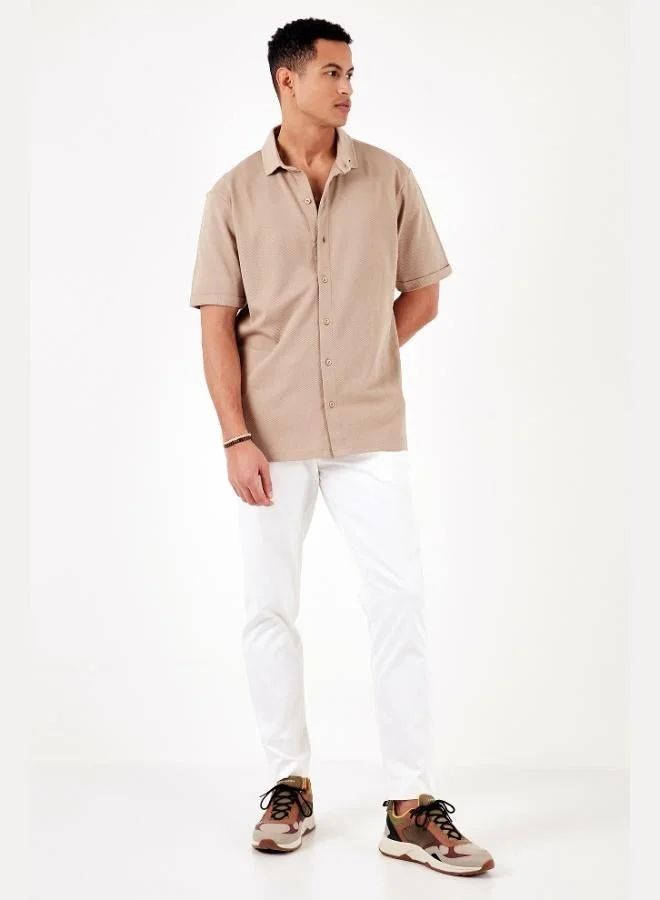 Buratti  Buratti Cotton Regular Fit Short Sleeve Shirt Men's SHIRT 5902724 for Men | Best Price UAE