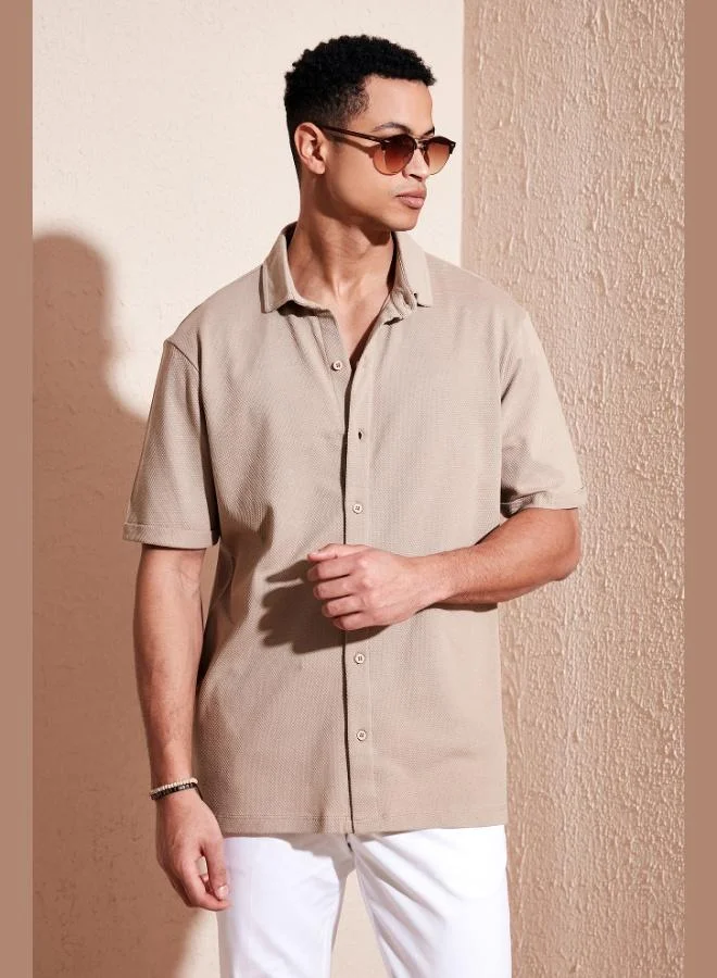 Buratti Buratti Cotton Regular Fit Short Sleeve Shirt Men's SHIRT 5902724