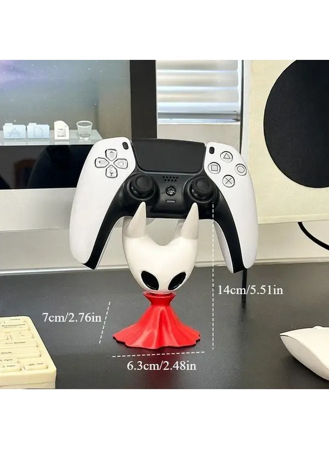 1pc Creative Red Hollow Knight Game Controller Stand Compatible With PS4 PS5 NS Pro Controller Single Stand Display Base Halloween Decoration Gift For Gaming Enthusiasts - Image 4