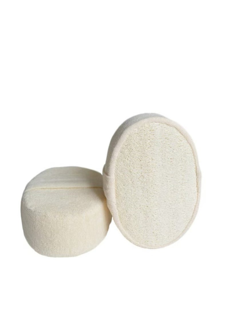 Thickened sponge loofah bath scrubber for exfoliating, removing dead skin, and washing your back, a bathing essential. - Image 1