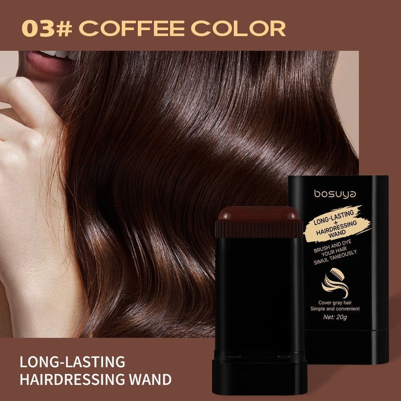 Quick Gray Hair Cover & Long-Lasting Hair Styling Stick for Men & Women - Image 2