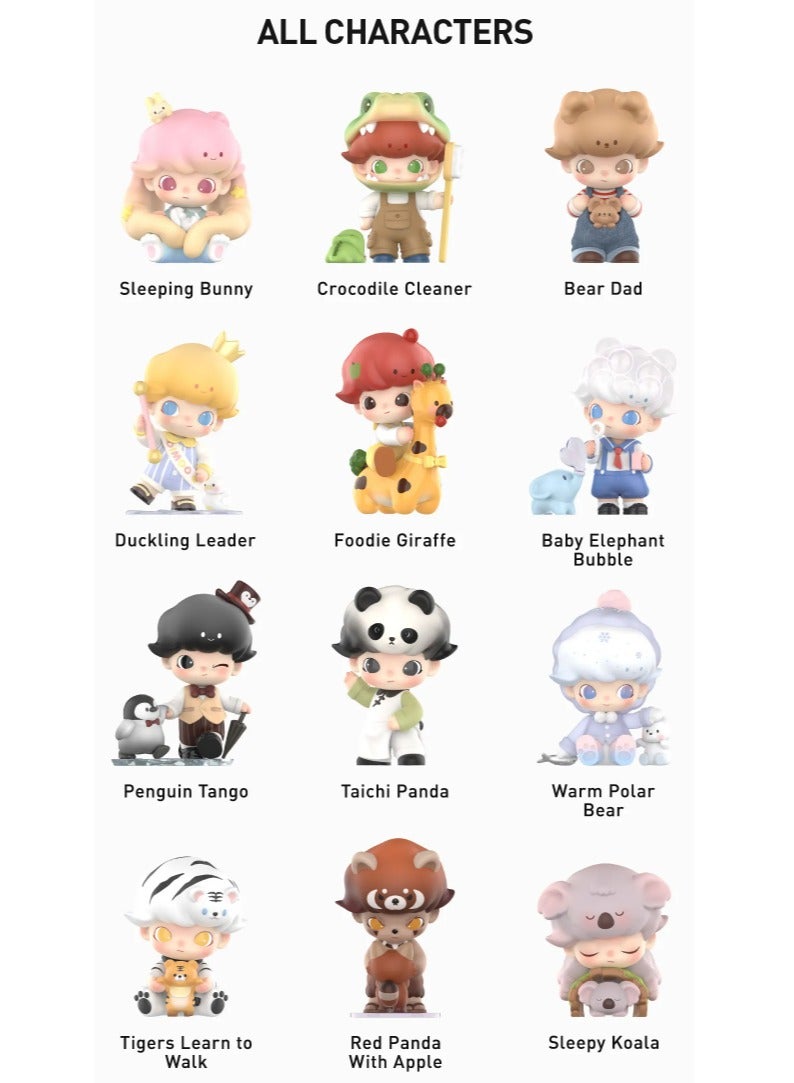 POP MART Dimoo Animal Kingdom Series Figures DIMOO Blind Box Figures, Random Design Action Figures Collectible Toys Home Decorations, Holiday Birthday Gifts, Single Box - Image 2