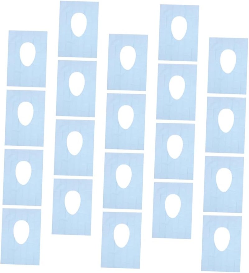 غطاء مقعد مرحاض قابل للتصرف من GANAZONO 20 ورقة، سهل الحمل، بسماكة ممتدة - Image 1