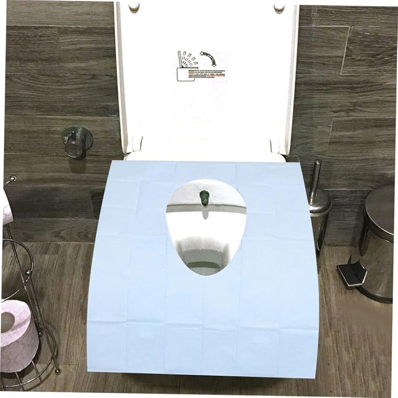 غطاء مقعد مرحاض قابل للتصرف من GANAZONO 20 ورقة، سهل الحمل، بسماكة ممتدة - Image 5