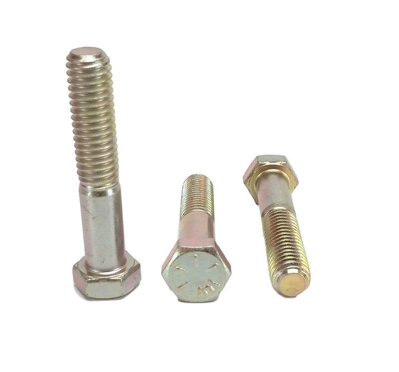 Chenango Supply 3/8-16 x 2 Hex Head Bolts, Grade 8 (3/4" to 4" Lengths in Listing) Hex Head Cap Screws (3/8-16x2 (25 pcs)) - Image 1