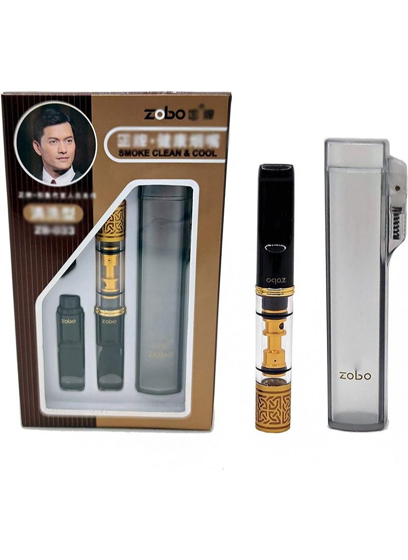 Nicotine Filters, Multiple Filtration Reduces Tar and Stains Portable Reusable Food-Grade Plastic Fits Regular and King Size Nicotine