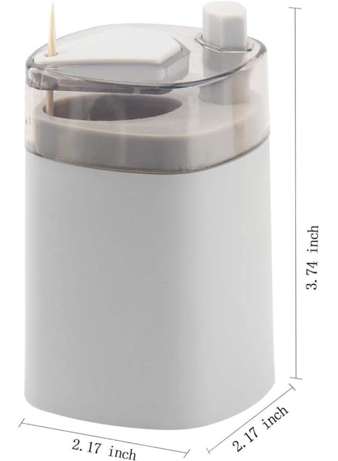 Biella Automatic Toothpick Holder Dispenser. Pop-Up, Telescopic, Portable Storage Box For Kitchen Or Restaurant (Pack Of 2)  - Image 2