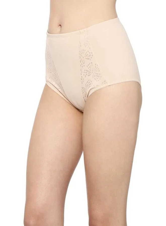 ترايامف Triumph International Women's | 401I834 Minimizer S Beige Polyamide High Waist Panty | Pack of 1