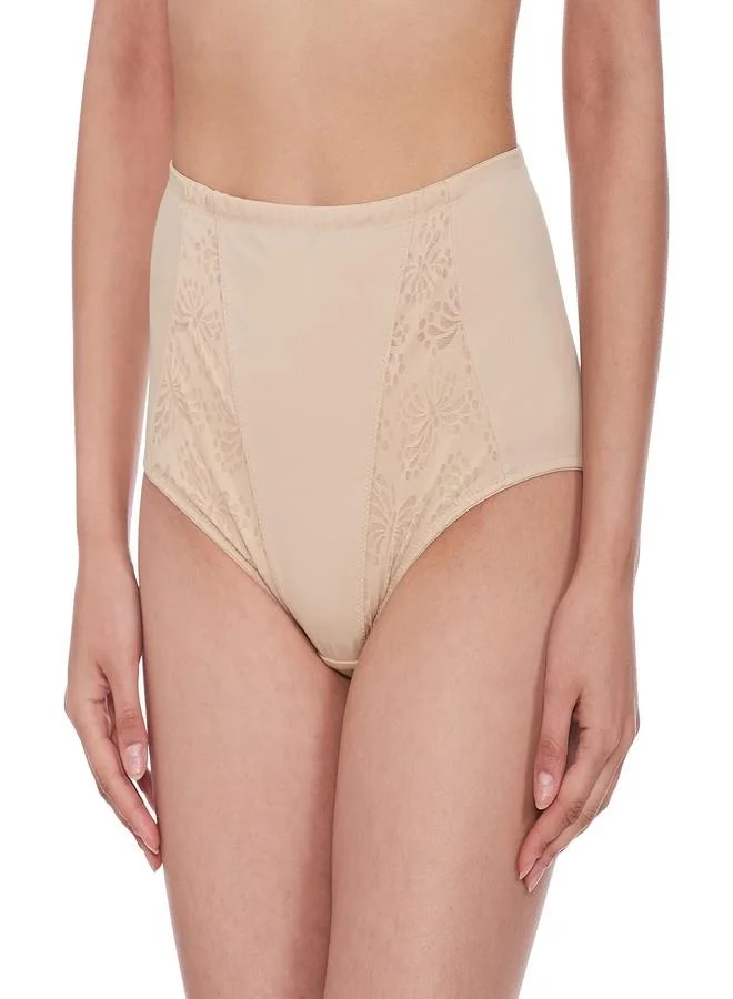 ترايامف Triumph International Women's | 401I834 Minimizer S Beige Polyamide High Waist Panty | Pack of 1
