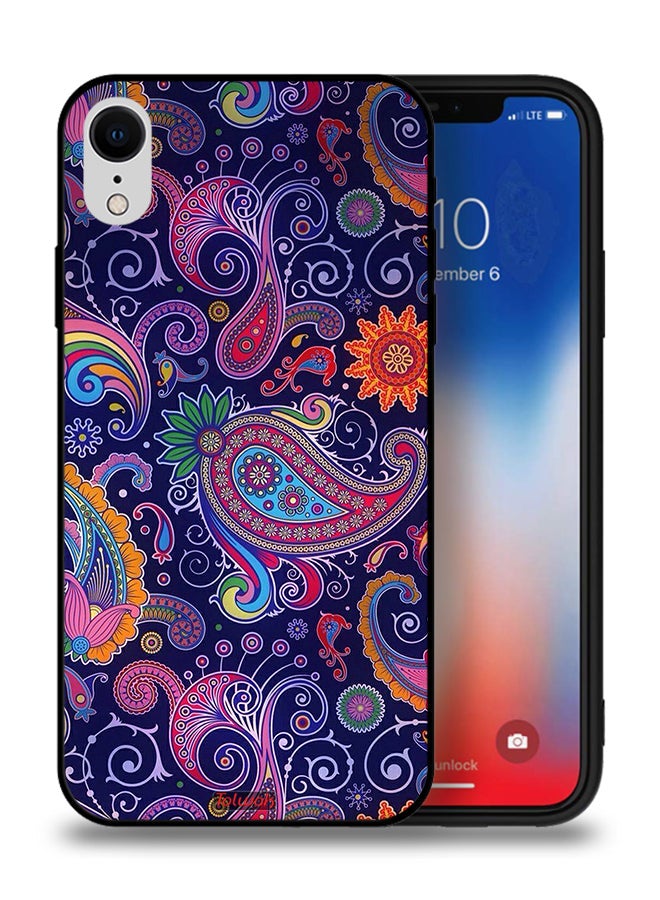 Tolwak Apple iPhone XR Protective Case Mandala Art Pattern - Image 1
