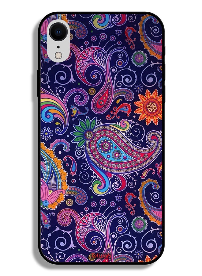 Tolwak Apple iPhone XR Protective Case Mandala Art Pattern - Image 2