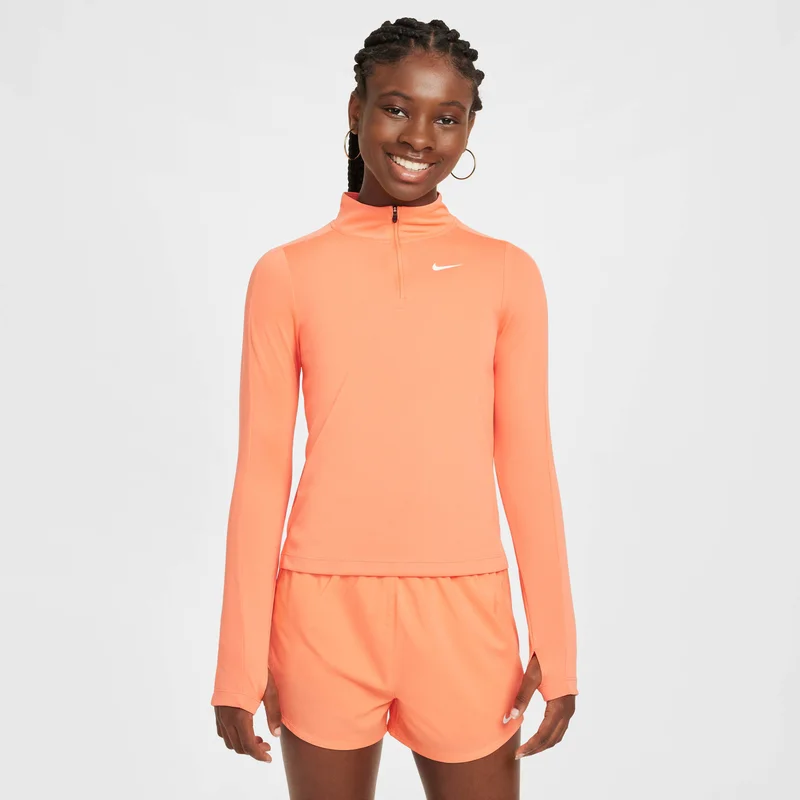 Nike Kids' Dri-FIT Long-Sleeve 1/2-Zip Top