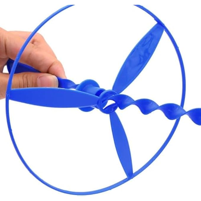 ألعاب دواليب الطيران مع خيط السحب للأطفال (متعددة الألوان، عبوة 15) - Image 2