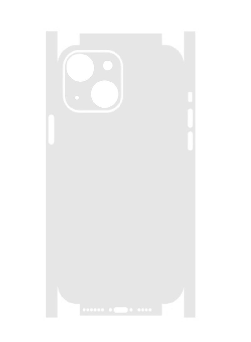 DIGI CORE iPhone Full Coverage Set iPhone 14 Screen Protector 3 Pack 6.1 Inch 2.5D Curved Edges With iPhone 14 Camera Lens And Anti-Scratch iPhone Back PVC Clear Sheet (iPhone 14,Starlight) - Image 4