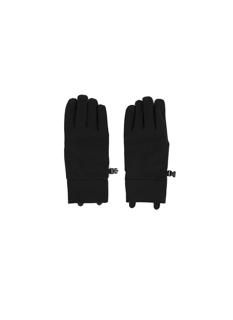 Tchibo Men 1 Pair Softshell Gloves, Black  - Image 2
