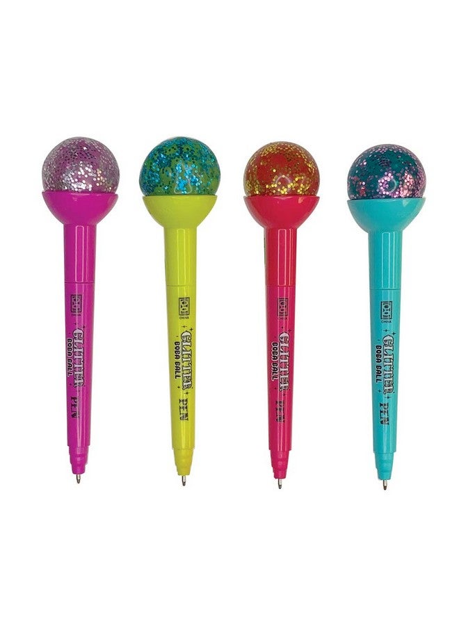 Geddes D Geddes Glitter Boba Squishy Top Pen (Pack Of 12) - Image 1