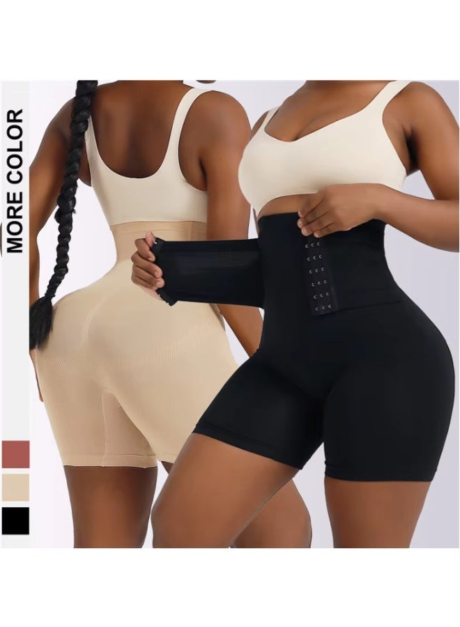 KUYING High Waisted Anti Glare Postpartum Waist Cinching And Hip Lifting Safety Pants For Body Shaping Set Of 3  - Image 5