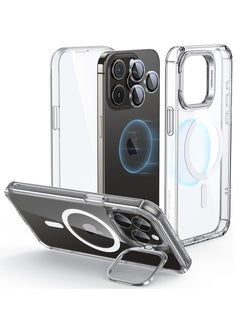 ESR ESR for iPhone 15 Pro Max Case Full-Body Shockproof Compatible with MagSafe Cover 2-Part Tough Magnetic Phone Case with Stand Exceeds  Protection Armor Series-Clear  - Image 1