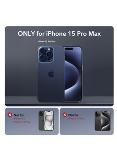 ESR ESR for iPhone 15 Pro Max Case Full-Body Shockproof Compatible with MagSafe Cover 2-Part Tough Magnetic Phone Case with Stand Exceeds  Protection Armor Series-Clear  - Image 2