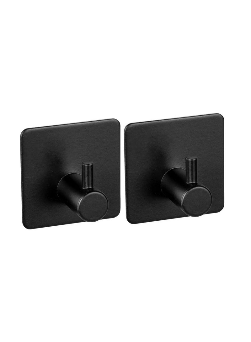 Wenko Ureo Stainless Steel Wall Hook Set 2 Pcs - Image 2
