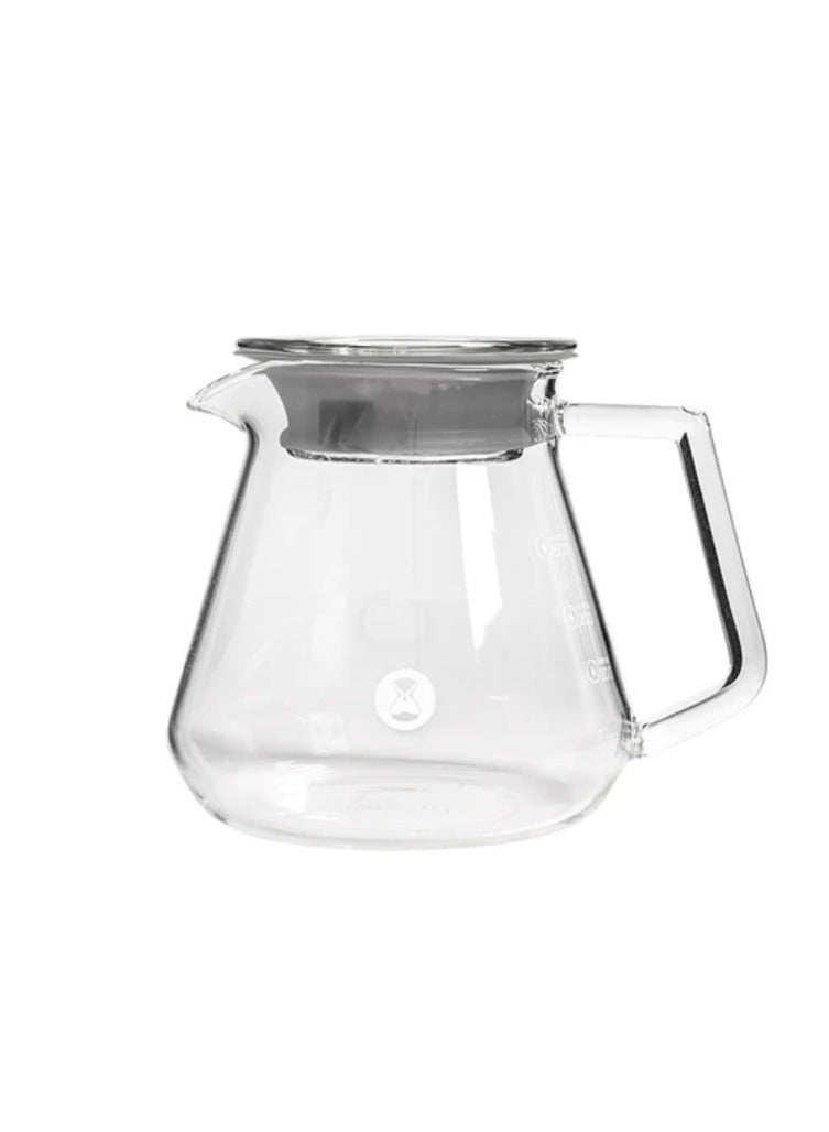 TIMEMORE COMBO PACK - TIMEMORE Sculptor 078S -White - Electric Coffee Grinder, 78mm Flat Burr with TIMEMORE Crystal Eye V60 Brewer Set Size 02 , Color -Clear - Image 4