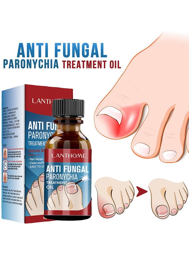 Lanthome Anti Paronychia Relief Oil,Toenailcare Removal Paronychia Oil, Bunion Therapy Oil, Toenailcare Anti Paronychia Relief Oil Repair For Damaged Discolored Thick Nails 10ML  - Image 1