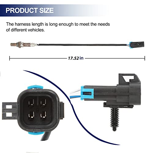 JOYOMSTW O2 Oxygen Sensor Downstream 234-4018 Replacement for Chevy Silverado Tahoe Express Suburban, GMC Yukon XL Sierra Savana Pontiac Cadillac Set of 2 - Image 5