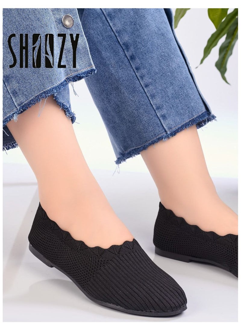 shoozy Casual Slip On Ballerina  - Image 1