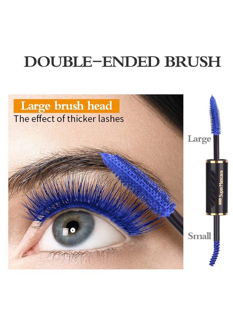 5 Color Waterproof Mascara Set Long Lasting Thick Volumizing Lengthening Eyelash Makeup for Defined Curl and False Lash Effect - Image 4