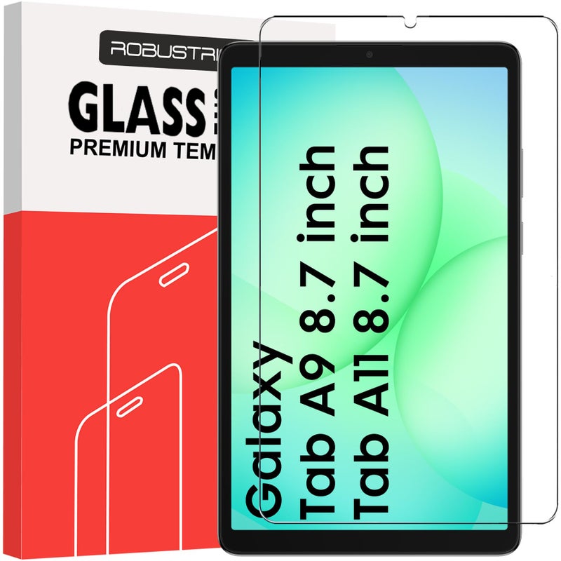 Robustrion Premium Tempered Glass for Samsung Tab A11 / Tab A9 8.7 inch Screen Protector Guard for Samsung Galaxy Tab A9 / A11 Tablet [Anti-Scratch] & [Smudge Proof] - Pack of 1 - Image 3