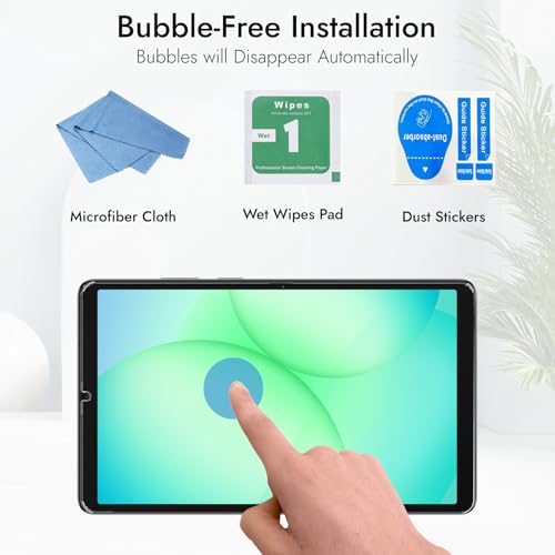 Robustrion Premium Tempered Glass for Samsung Tab A11 / Tab A9 8.7 inch Screen Protector Guard for Samsung Galaxy Tab A9 / A11 Tablet [Anti-Scratch] & [Smudge Proof] - Pack of 1 - Image 5