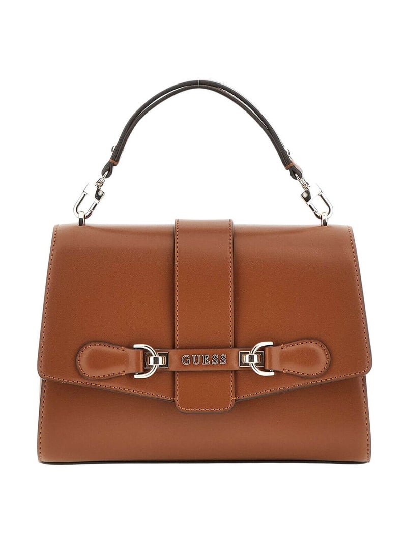 GUESS Guess Brown Top Handle Satchel  For Women  - Image 1