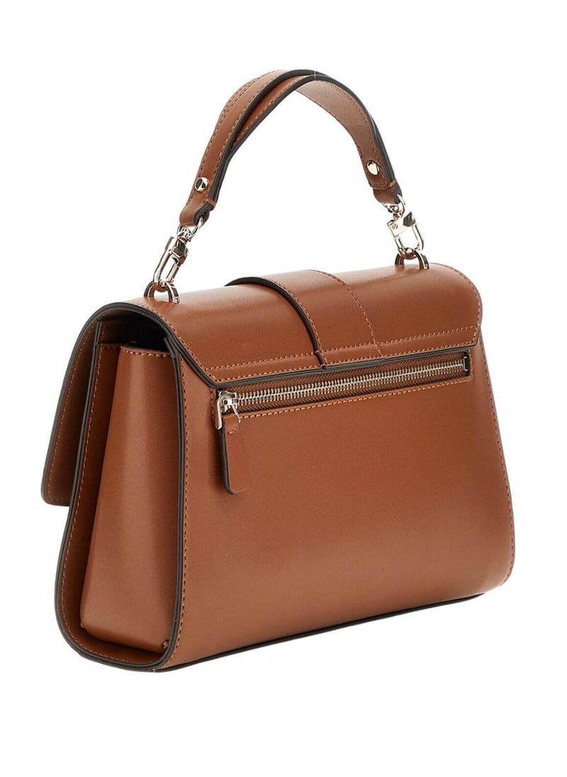 GUESS Guess Brown Top Handle Satchel  For Women  - Image 2