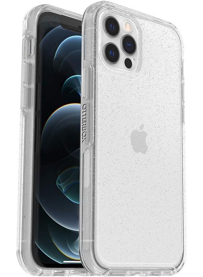 أوتربوكس جراب OtterBox Symmetry Series لهاتف iPhone 12 وiPhone 12 Pro - Stardust (فضي/شفاف)، فائق النحافة، متوافق مع الشحن اللاسلكي، حواف مرتفعة لحماية الكاميرا والشاشة - Image 4