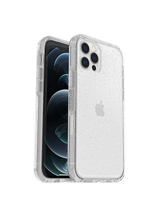 أوتربوكس جراب OtterBox Symmetry Series لهاتف iPhone 12 وiPhone 12 Pro - Stardust (فضي/شفاف)، فائق النحافة، متوافق مع الشحن اللاسلكي، حواف مرتفعة لحماية الكاميرا والشاشة - Image 3